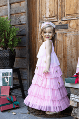 Great Pretenders - Blush Christmas Tree Dress & Headpiece - Princess and the Pea Boutique