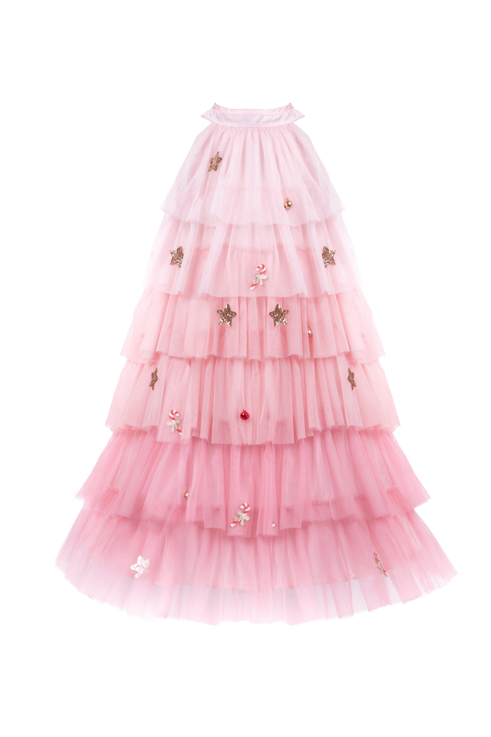 Great Pretenders - Blush Christmas Tree Dress & Headpiece - Princess and the Pea Boutique