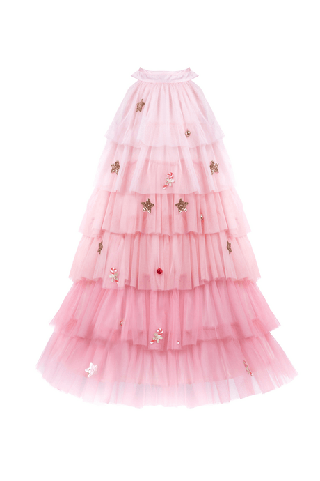 Great Pretenders - Blush Christmas Tree Dress & Headpiece - Princess and the Pea Boutique