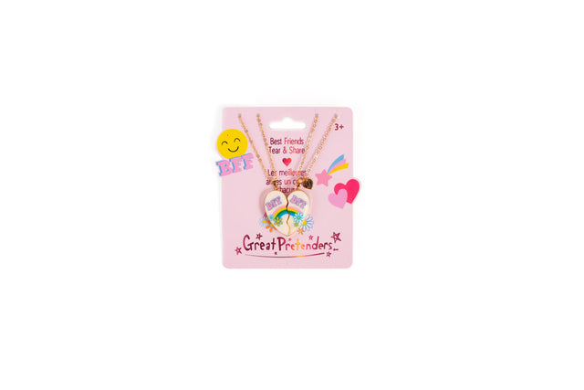 Great Pretenders - Bodacious Besties Tear and Share Necklace - Princess and the Pea Boutique