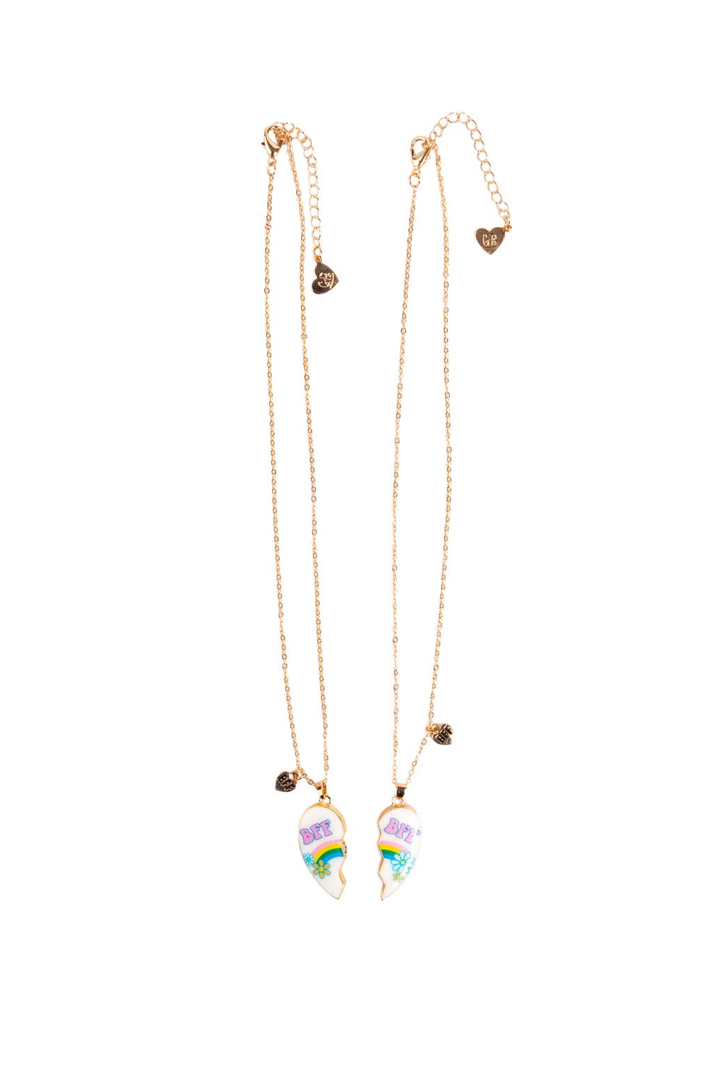 Great Pretenders - Bodacious Besties Tear and Share Necklace - Princess and the Pea Boutique