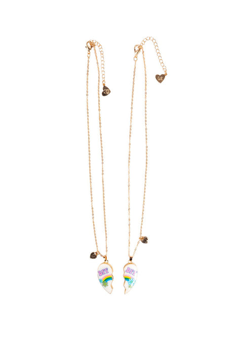 Great Pretenders - Bodacious Besties Tear and Share Necklace - Princess and the Pea Boutique