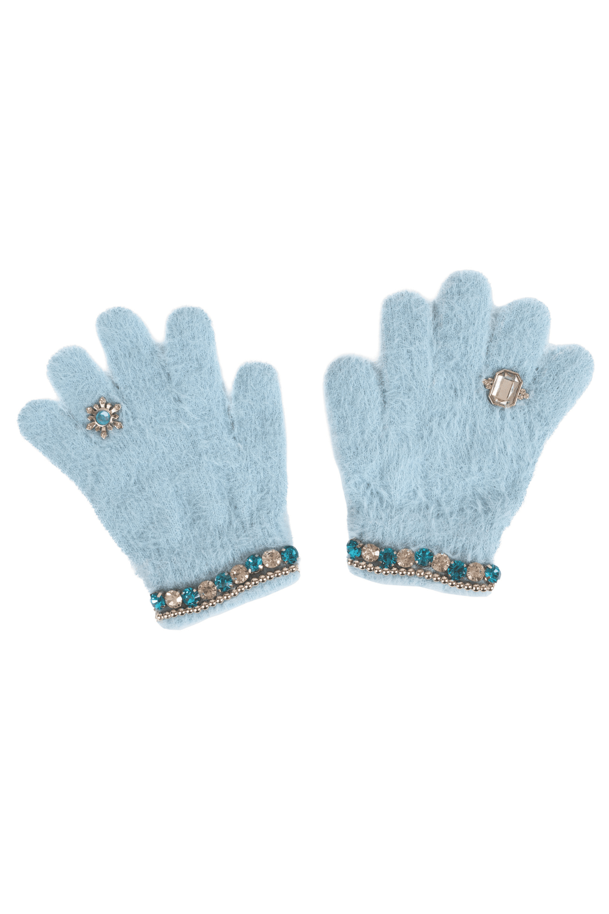 Great Pretenders - Boujee Bijou Gloves - Light Blue - Princess and the Pea Boutique
