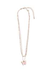 Great Pretenders - Boutique Chic Bubbly Butterfly Necklace - Princess and the Pea Boutique