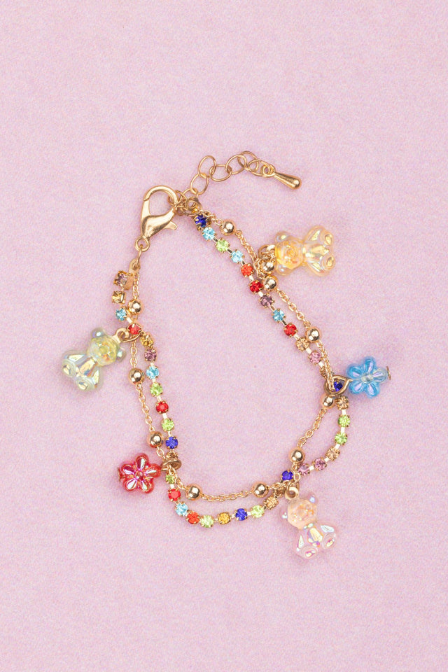 Great Pretenders Boutique Chic Gummy Glam Bracelet Great Pretenders Boutique Chic Gummy Glam Bracelet