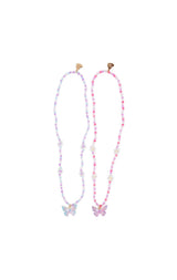 Great Pretenders - Butterflies and Daises Necklace, Assorted - Princess and the Pea Boutique