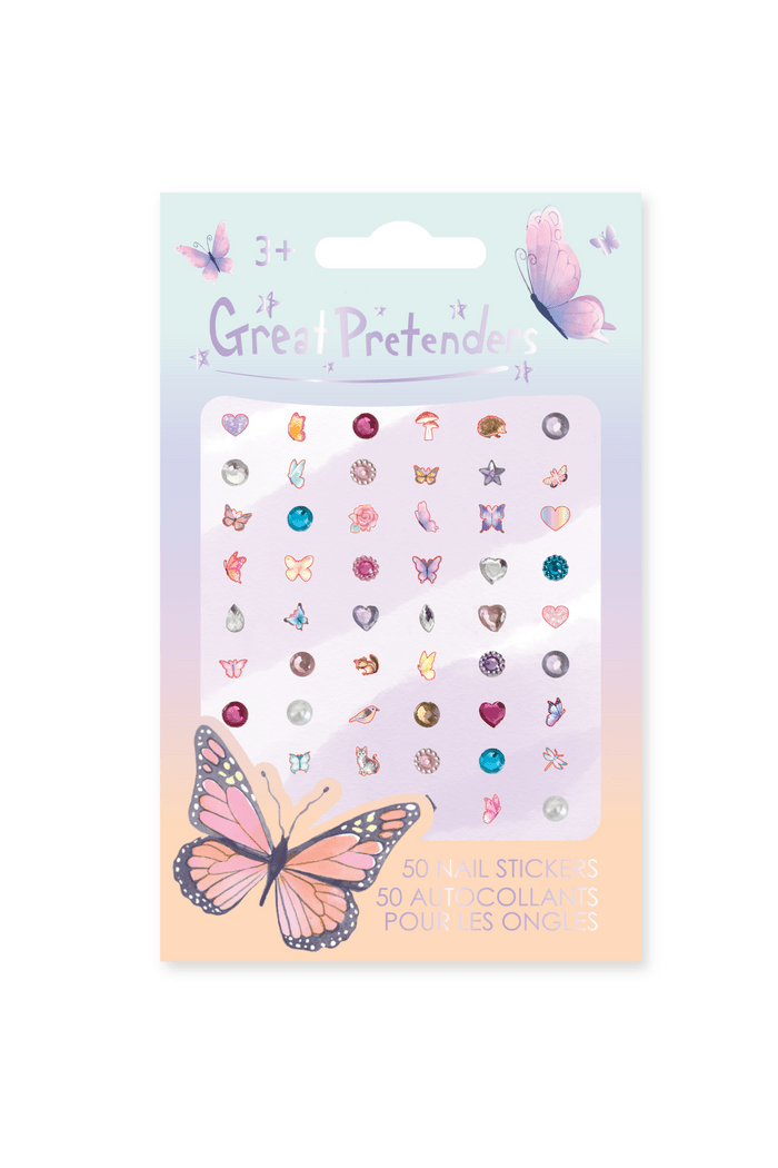 Great Pretenders Butterfly Nail Stickers - Princess and the Pea Boutique