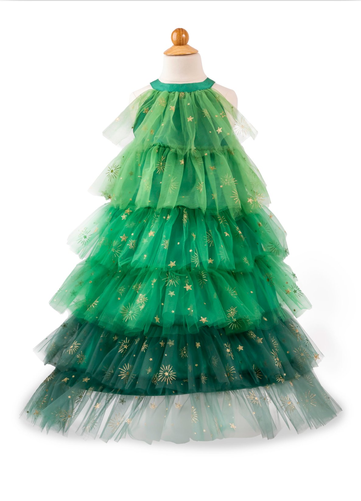 Great Pretenders - Christmas Tree Dress with Headpiece - Princess and the Pea Boutique