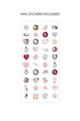Great Pretenders - Claw-some Nail Polish and Nail Sticker Set - Princess and the Pea Boutique