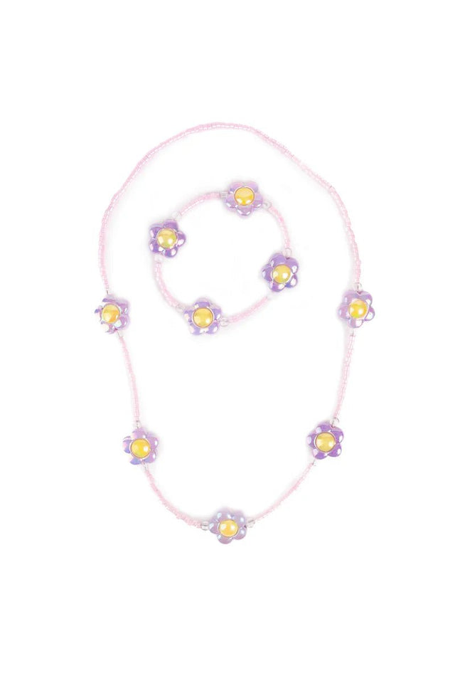 Great Pretenders - Crazy for Daisies Necklace & Bracelet Set, 2pc - Princess and the Pea Boutique