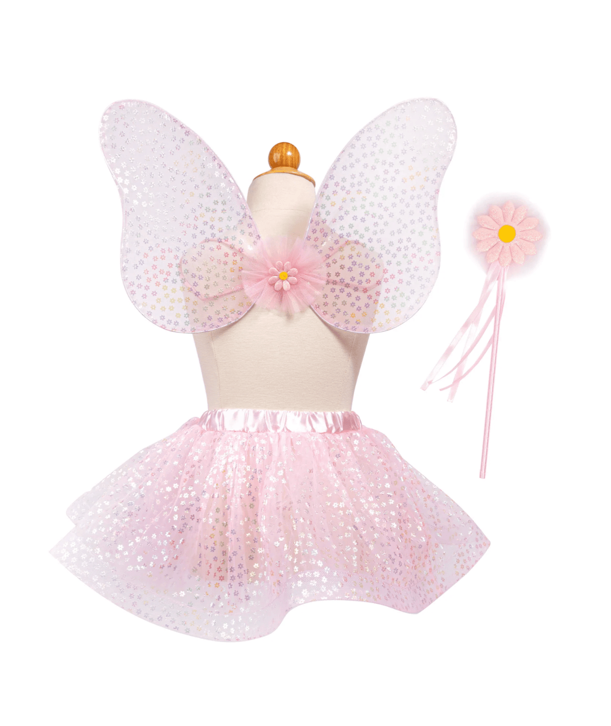 Great Pretenders - Crazy for Daisies Tutu, Wand & Wing Set - Princess and the Pea Boutique