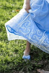 Great Pretenders - Dancing Diva Blue High Heels - Princess and the Pea Boutique