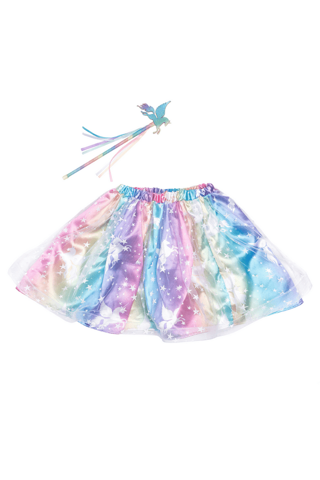 Great Pretenders - Enchanted Unicorn Skirt & Wand Set - Princess and the Pea Boutique
