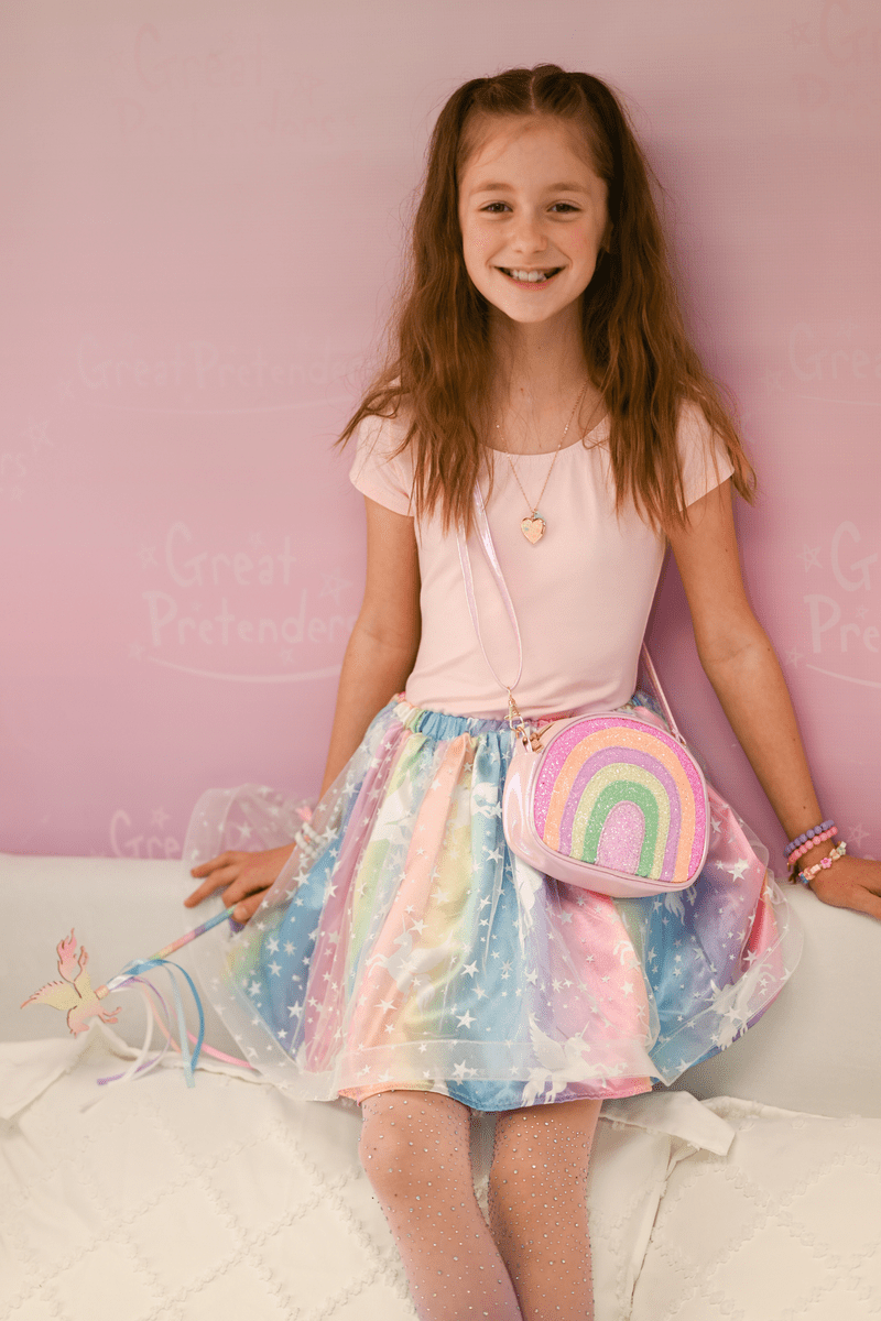 Great Pretenders - Enchanted Unicorn Skirt & Wand Set - Princess and the Pea Boutique