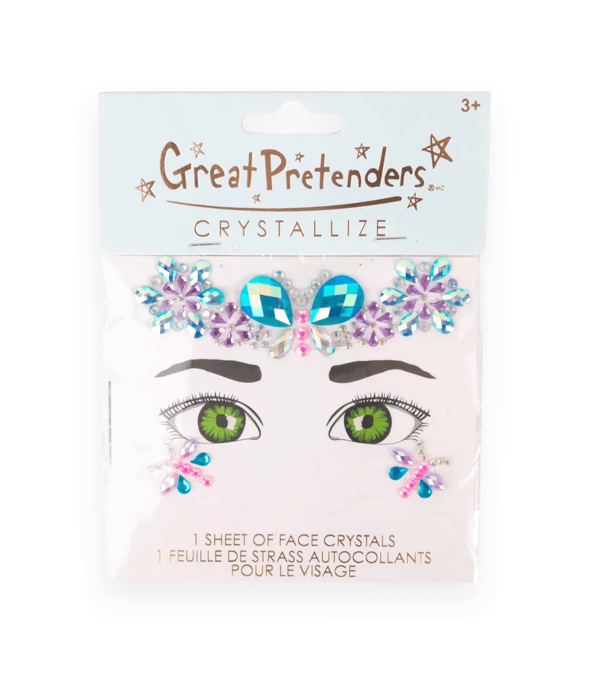 Great Pretenders - Face Crystals Butterfly Garden - Princess and the Pea Boutique