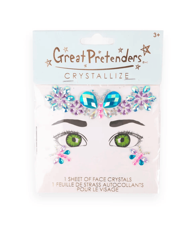Great Pretenders - Face Crystals Butterfly Garden - Princess and the Pea Boutique
