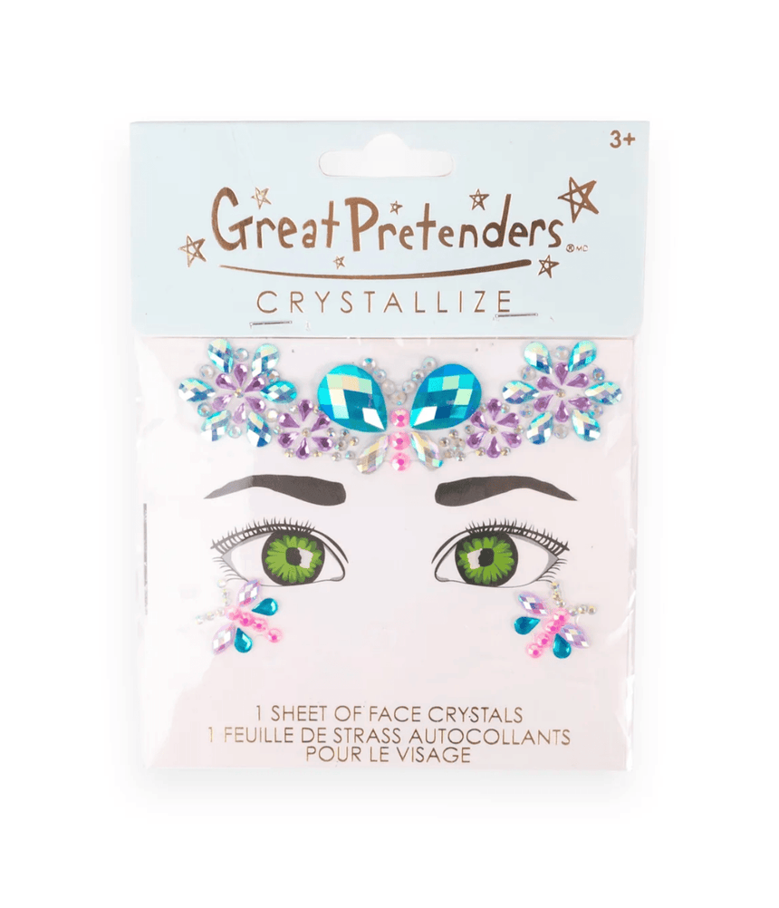 Great Pretenders - Face Crystals Butterfly Garden - Princess and the Pea Boutique