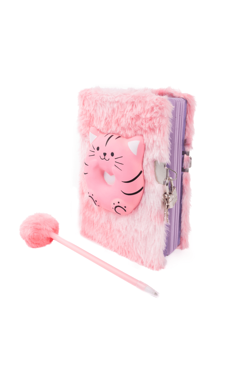Great Pretenders - Furry Friends Squishy Journal, Cat - Princess and the Pea Boutique