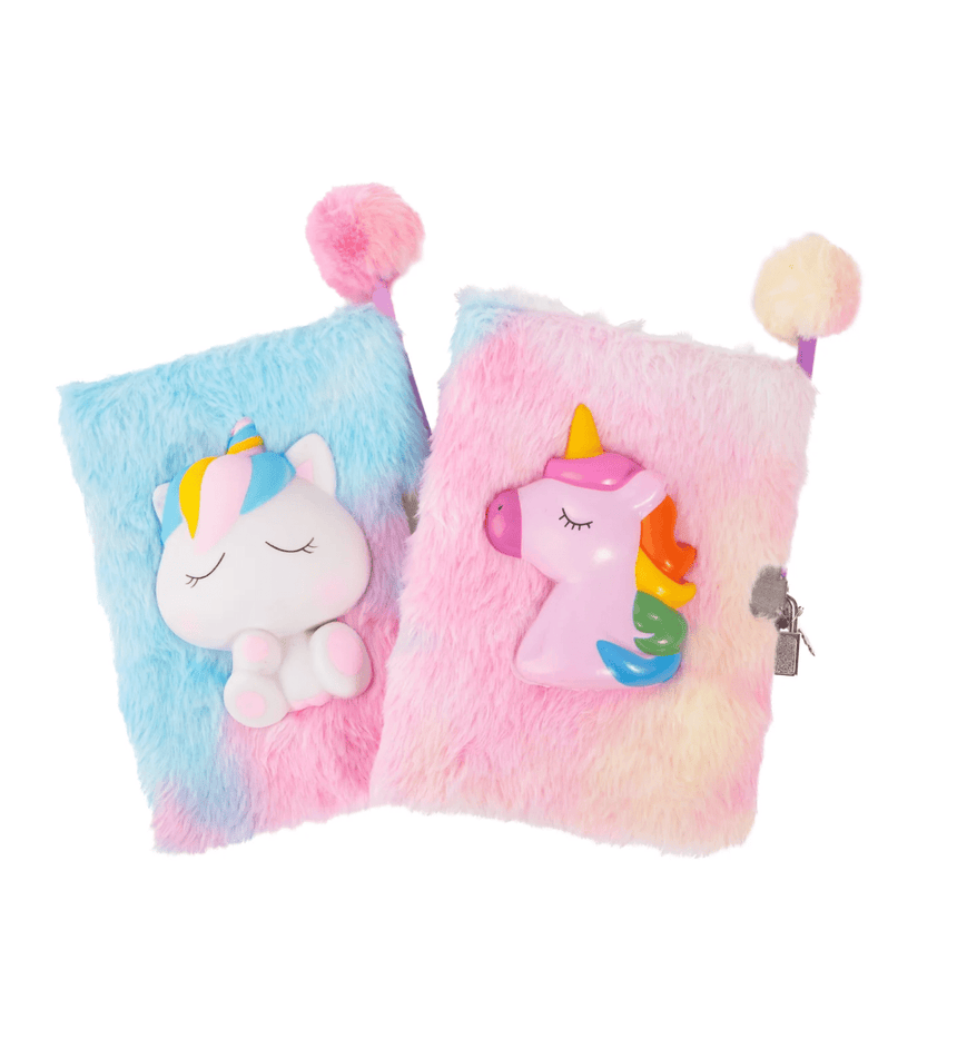 Great Pretenders - Furry Friends Squishy Journal, Unicorn - Princess and the Pea Boutique