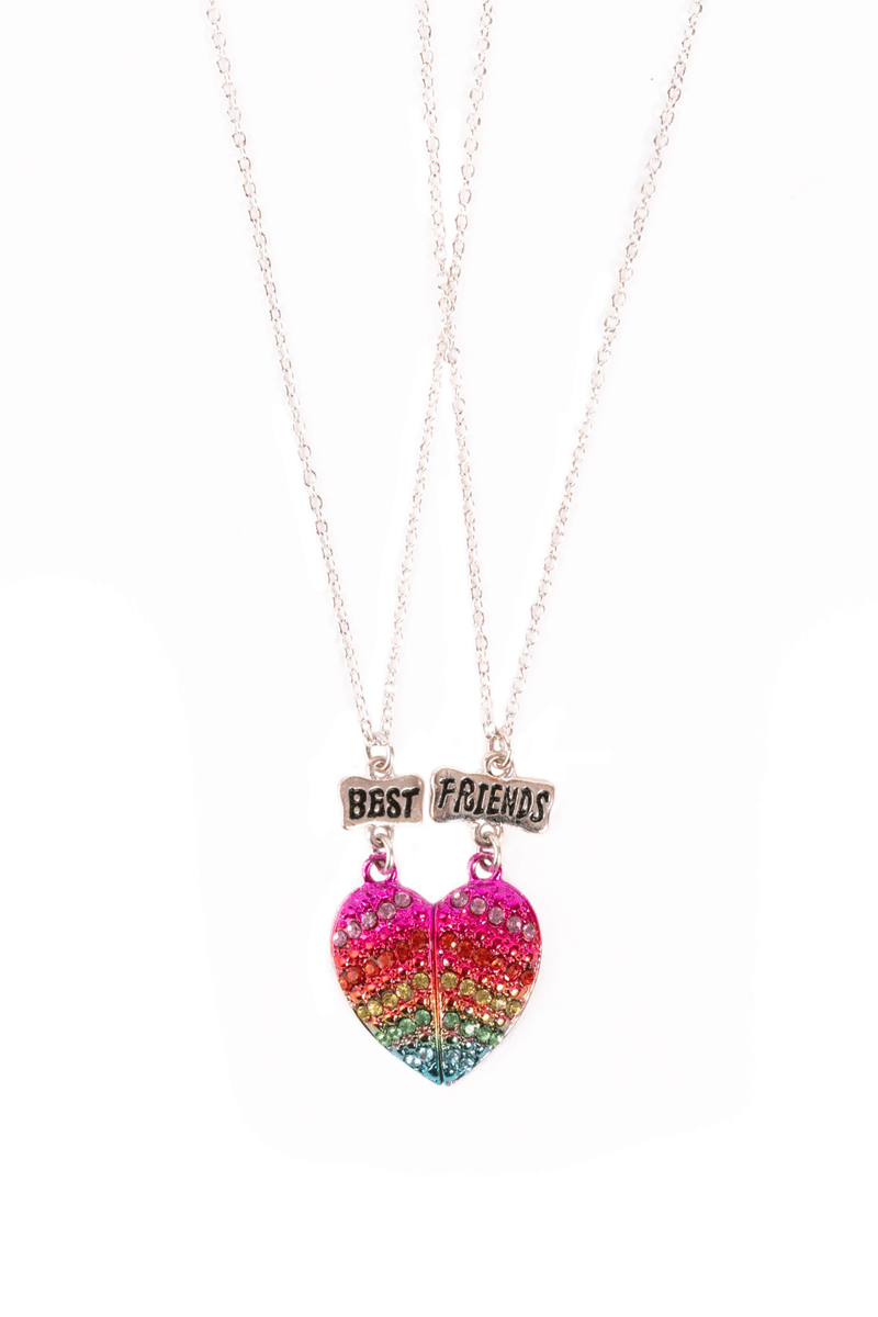 Great Pretenders - Glamour Gals Tear & Share Necklaces, 2pc - Princess and the Pea Boutique