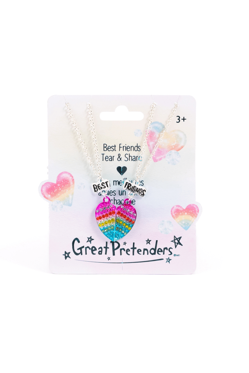 Great Pretenders - Glamour Gals Tear & Share Necklaces, 2pc - Princess and the Pea Boutique