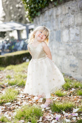 Great Pretenders - Golden Glam Party Dress - Princess and the Pea Boutique