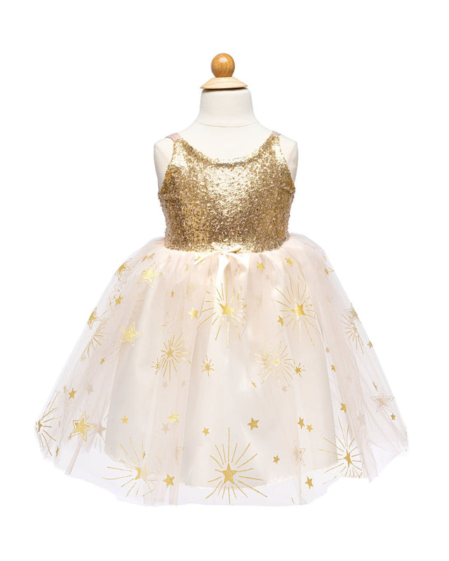 Great Pretenders - Golden Glam Party Dress - Princess and the Pea Boutique