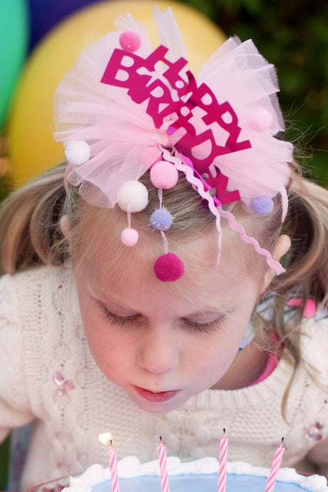 Great Pretenders - Happy Birthday Headband - Princess and the Pea Boutique