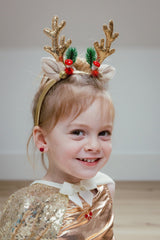 Great Pretenders - Holiday Rudolph Headband - Princess and the Pea Boutique