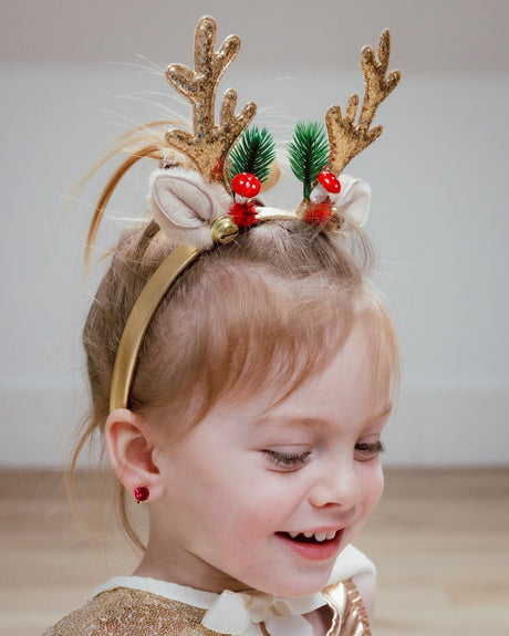 Great Pretenders - Holiday Rudolph Headband - Princess and the Pea Boutique