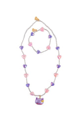 Great Pretenders - Lovely Kitty Necklace & Bracelet Set, 2pc - Princess and the Pea Boutique