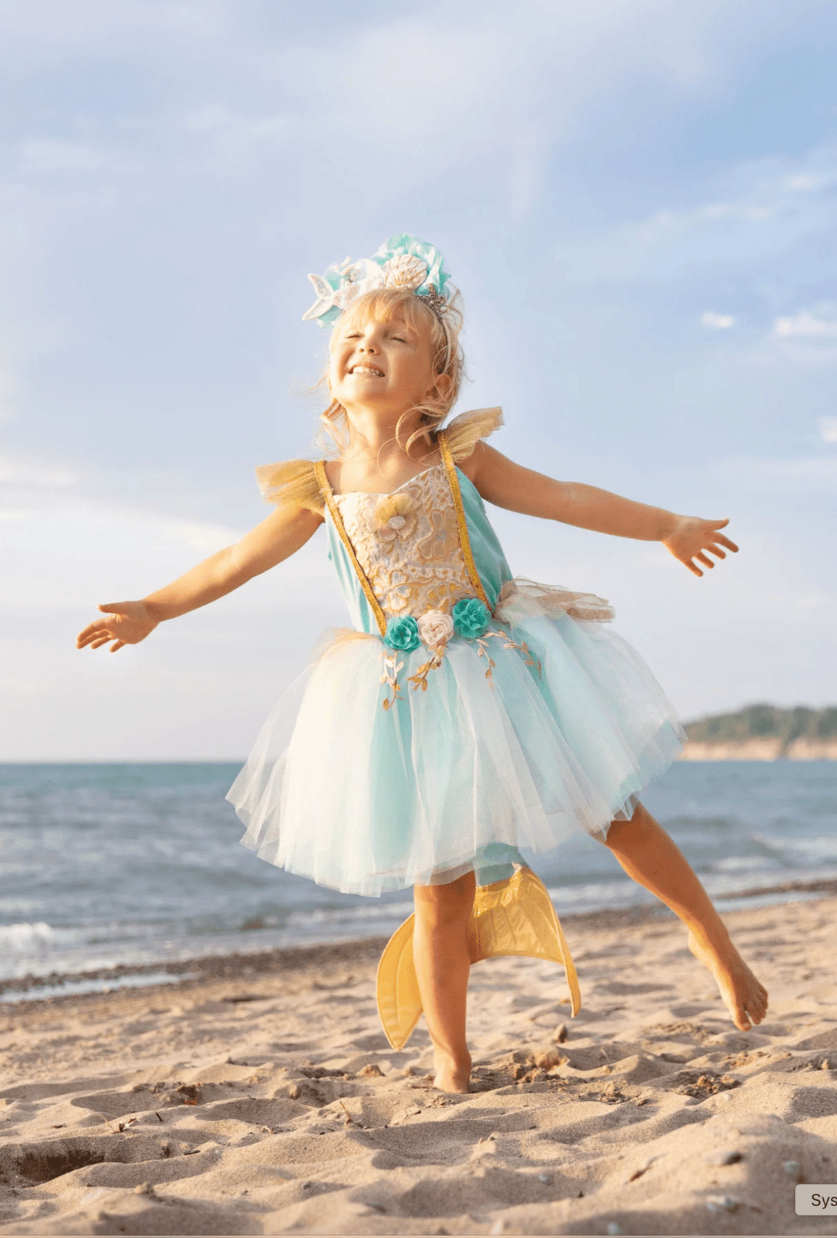 Great Pretenders - Mermalicious Dress with Tail - Princess and the Pea Boutique