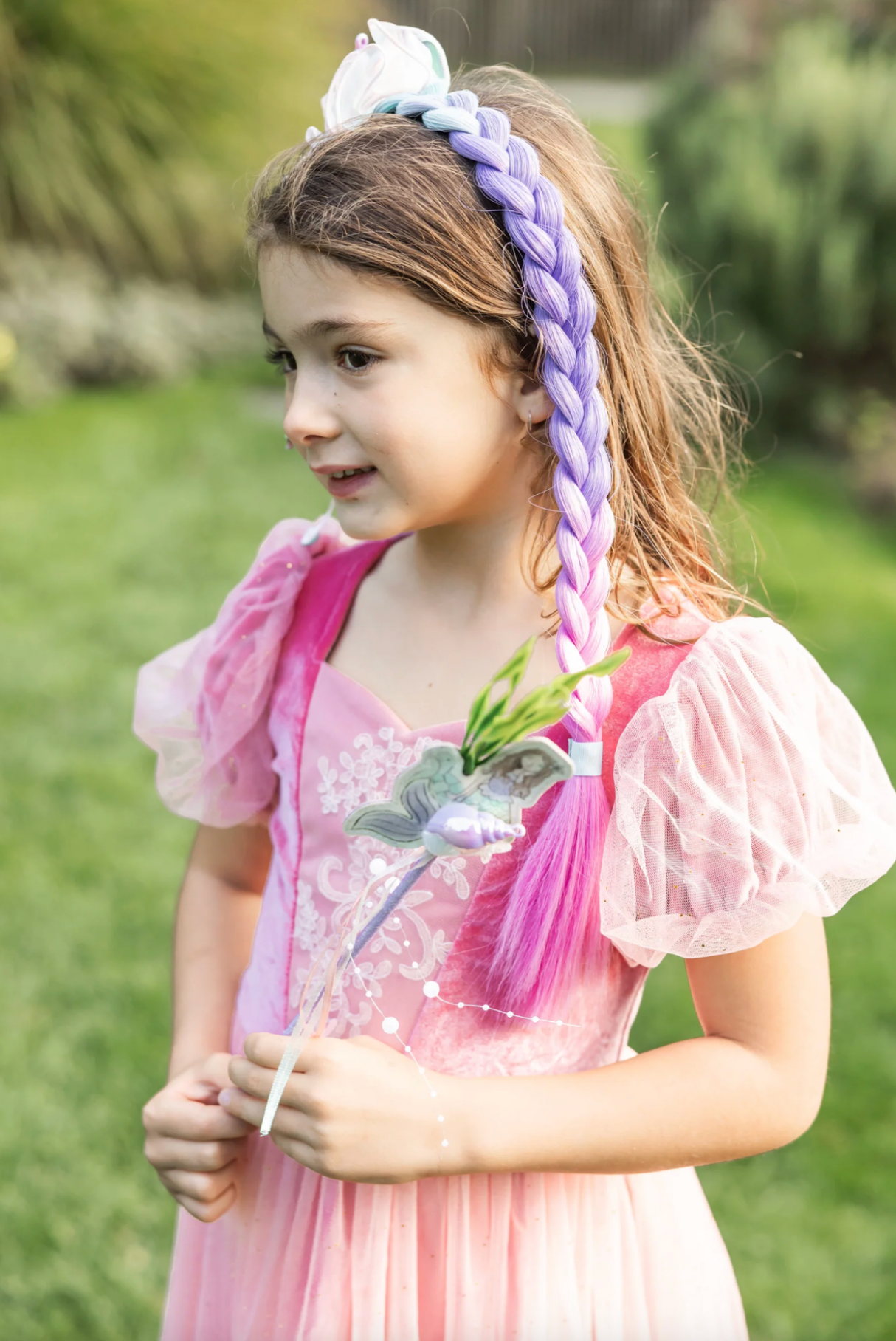 Great Pretenders - Mermazing Mermaid Hair Braid - Princess and the Pea Boutique