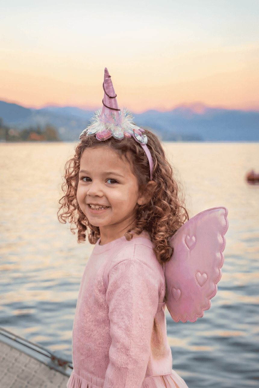 Great Pretenders - Moonbeam Alicorn Headband with Wings - Princess and the Pea Boutique