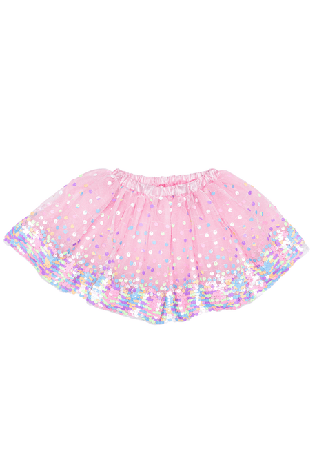 Great Pretenders - Neon Pink Party Fun Sequins Skirt - Princess and the Pea Boutique