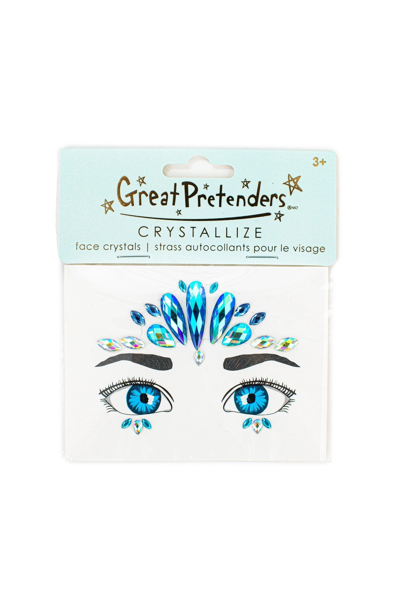 Great Pretenders - Ocean Mermaid Face Crystals - Princess and the Pea Boutique