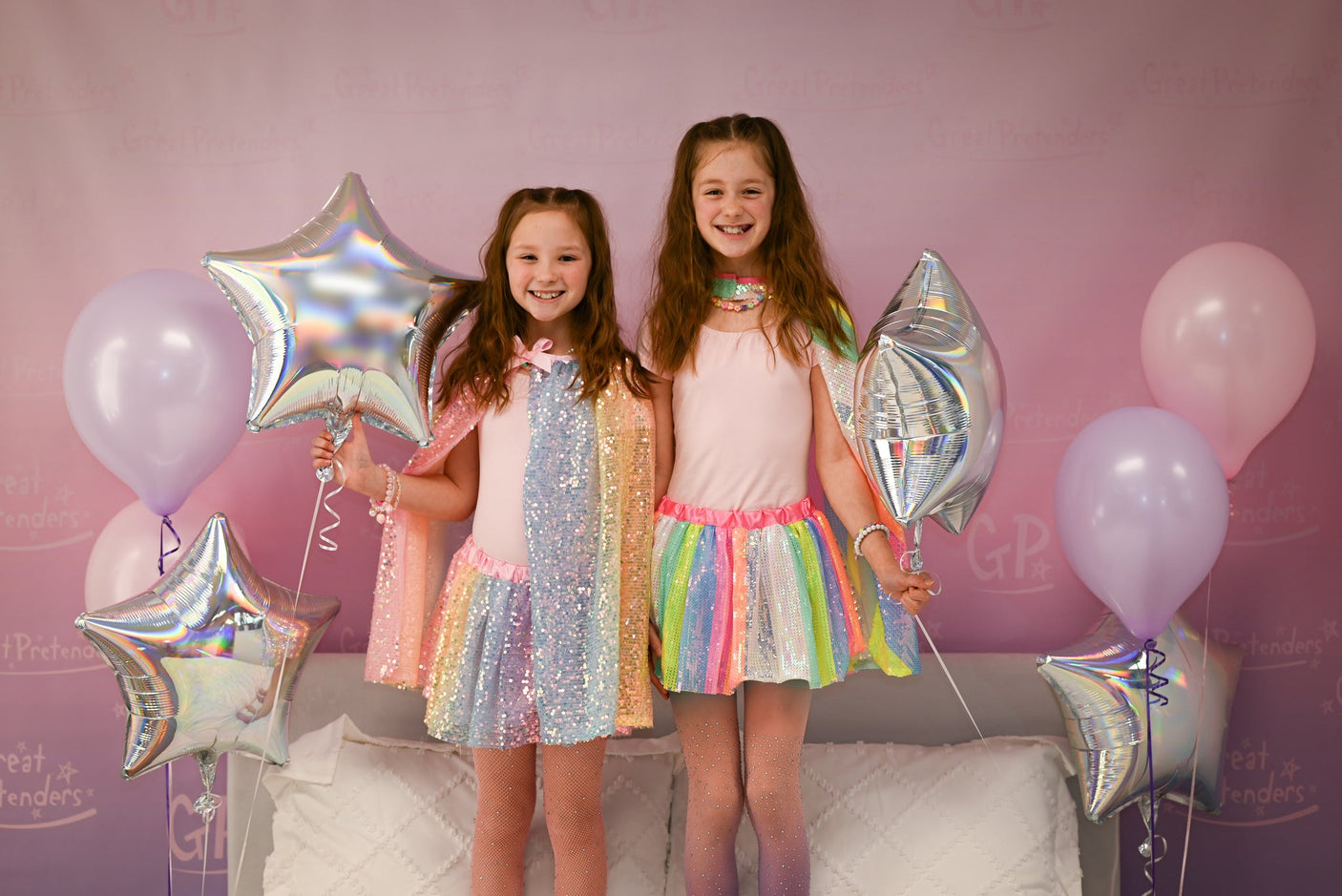 Great Pretenders - Ombre Sequins Cape - Princess and the Pea Boutique