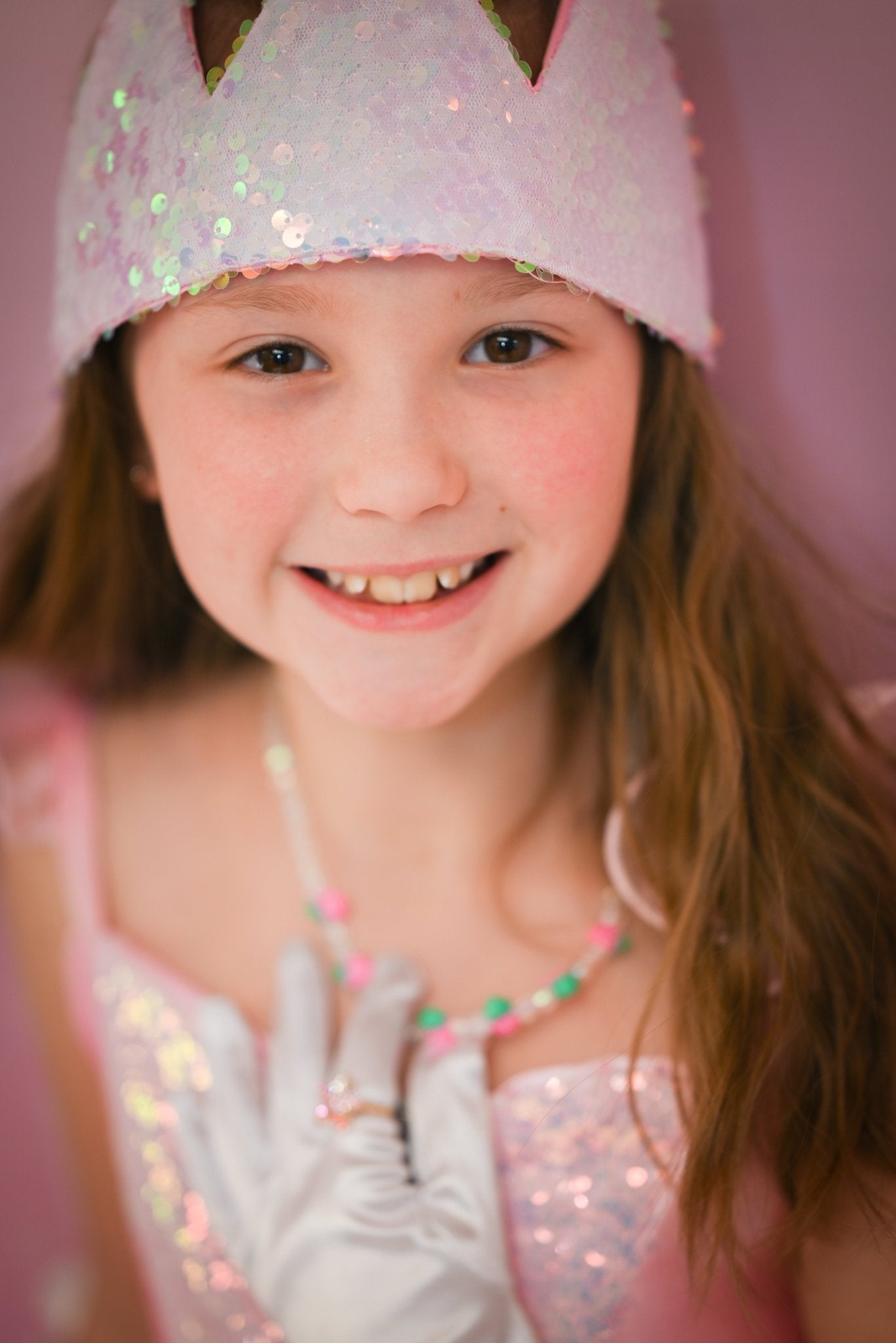 Great Pretenders - Ombre Sequins Crown - Princess and the Pea Boutique