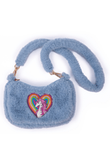 Great Pretenders - Periwinkle Rainbow Cuddle Crossbody Purse - Princess and the Pea Boutique