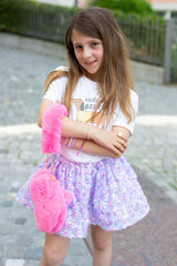 Great Pretenders - Pinky Promise Furry Fuchsia Purse - Princess and the Pea Boutique