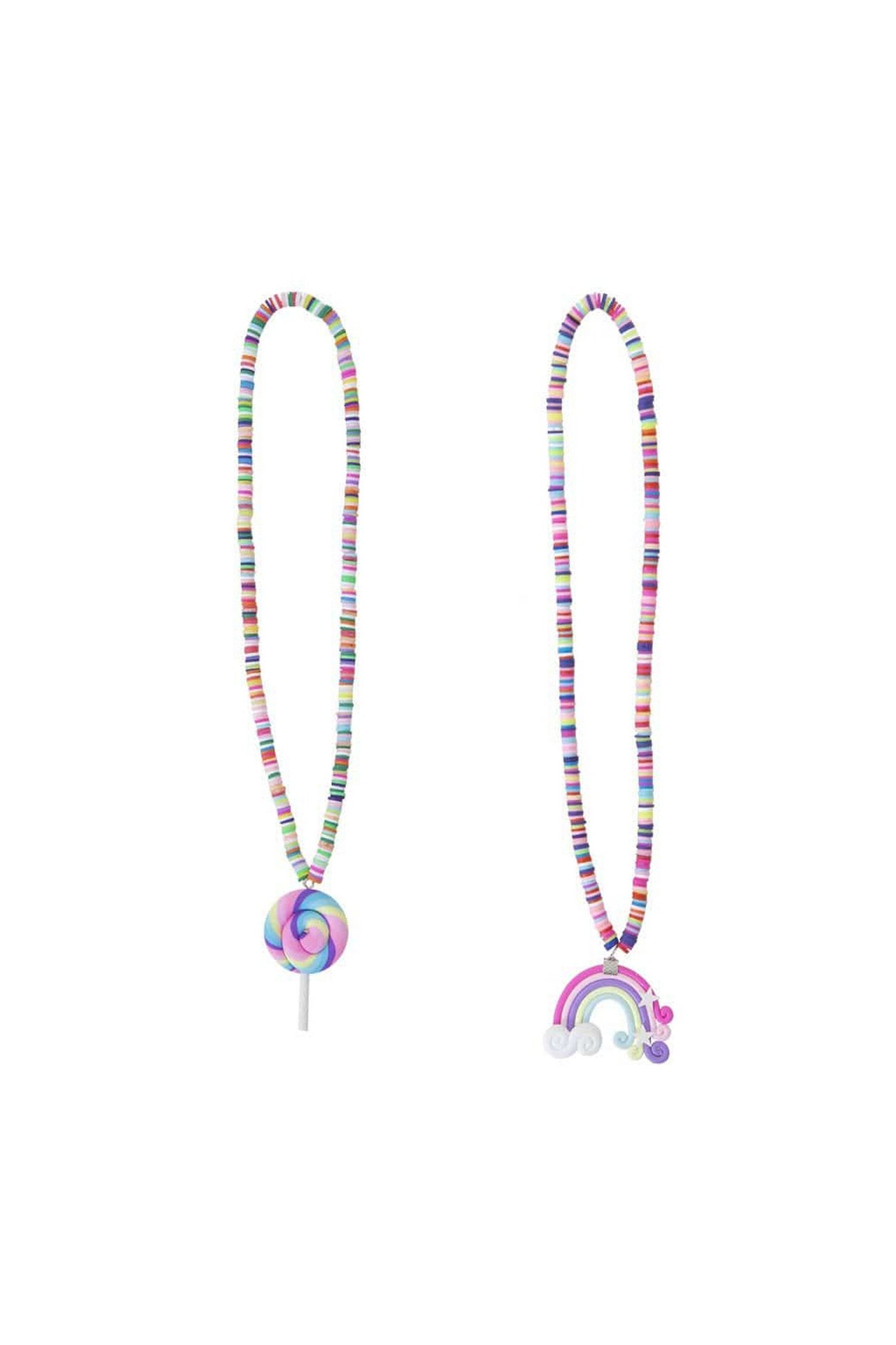 Great Pretenders - Rainbow Lolly Necklace - Princess and the Pea Boutique