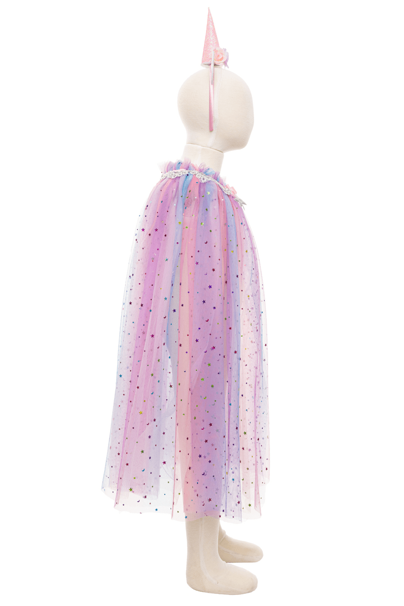 Great Pretenders - Rainbow Unicorn Cape & Headband - Princess and the Pea Boutique