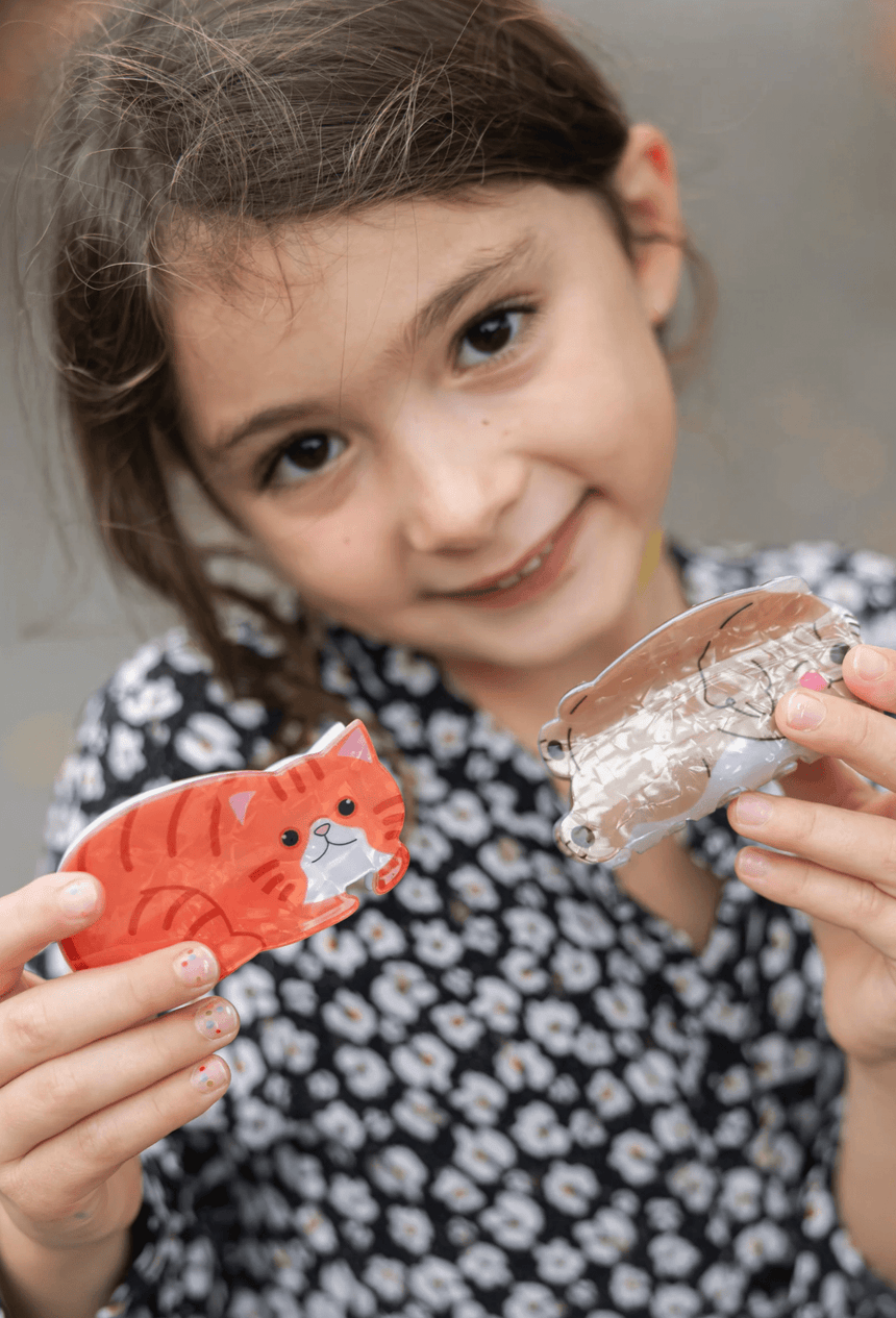 Great Pretenders Raining Cats and Dogs Claw Clip - Princess and the Pea Boutique