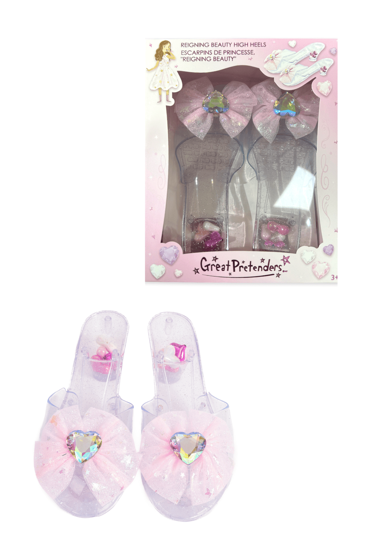 Great Pretenders - Reigning Beauty High Heels - Pink - Princess and the Pea Boutique