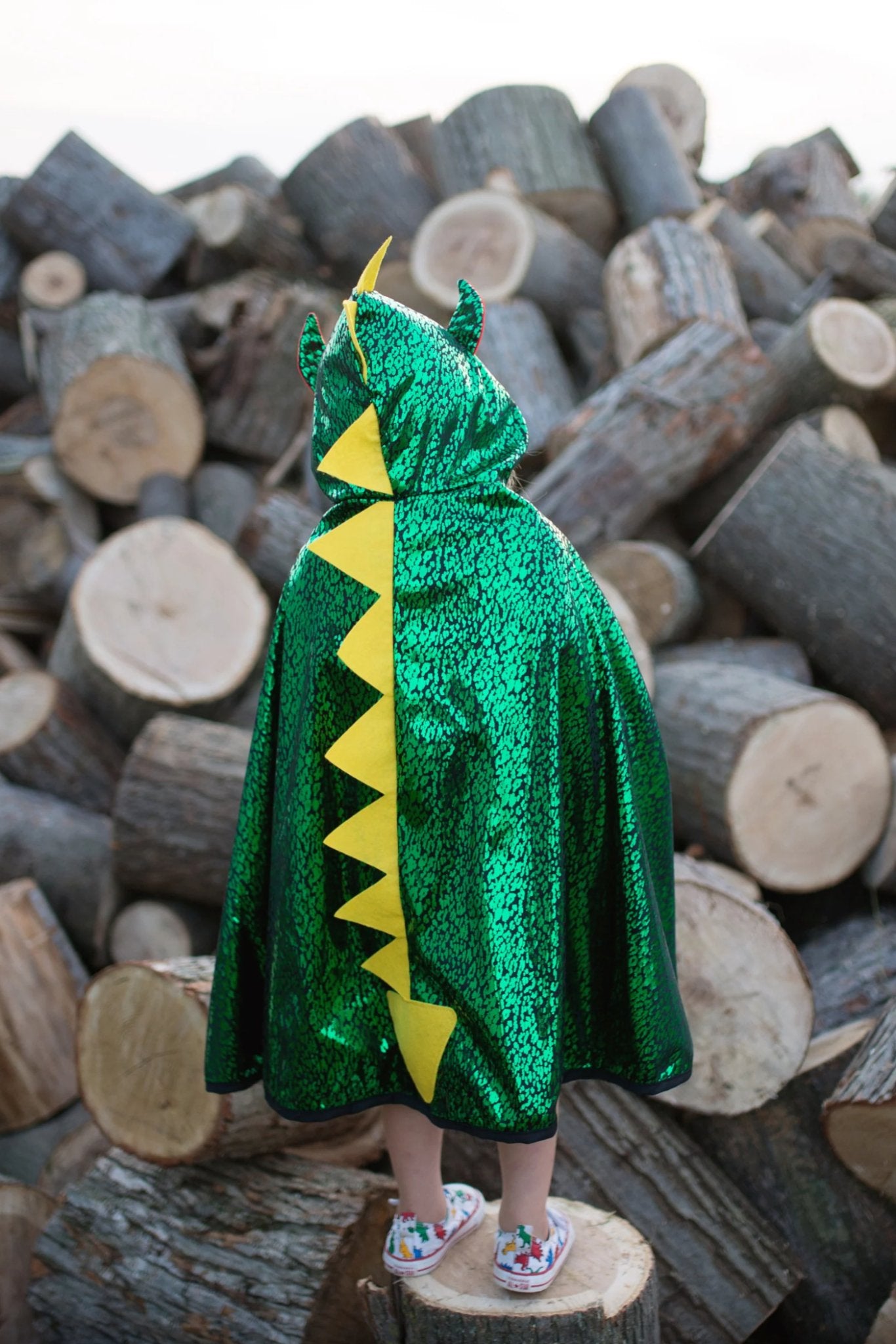 Great Pretenders - Reversible Dragon Knight Cape - Princess and the Pea Boutique