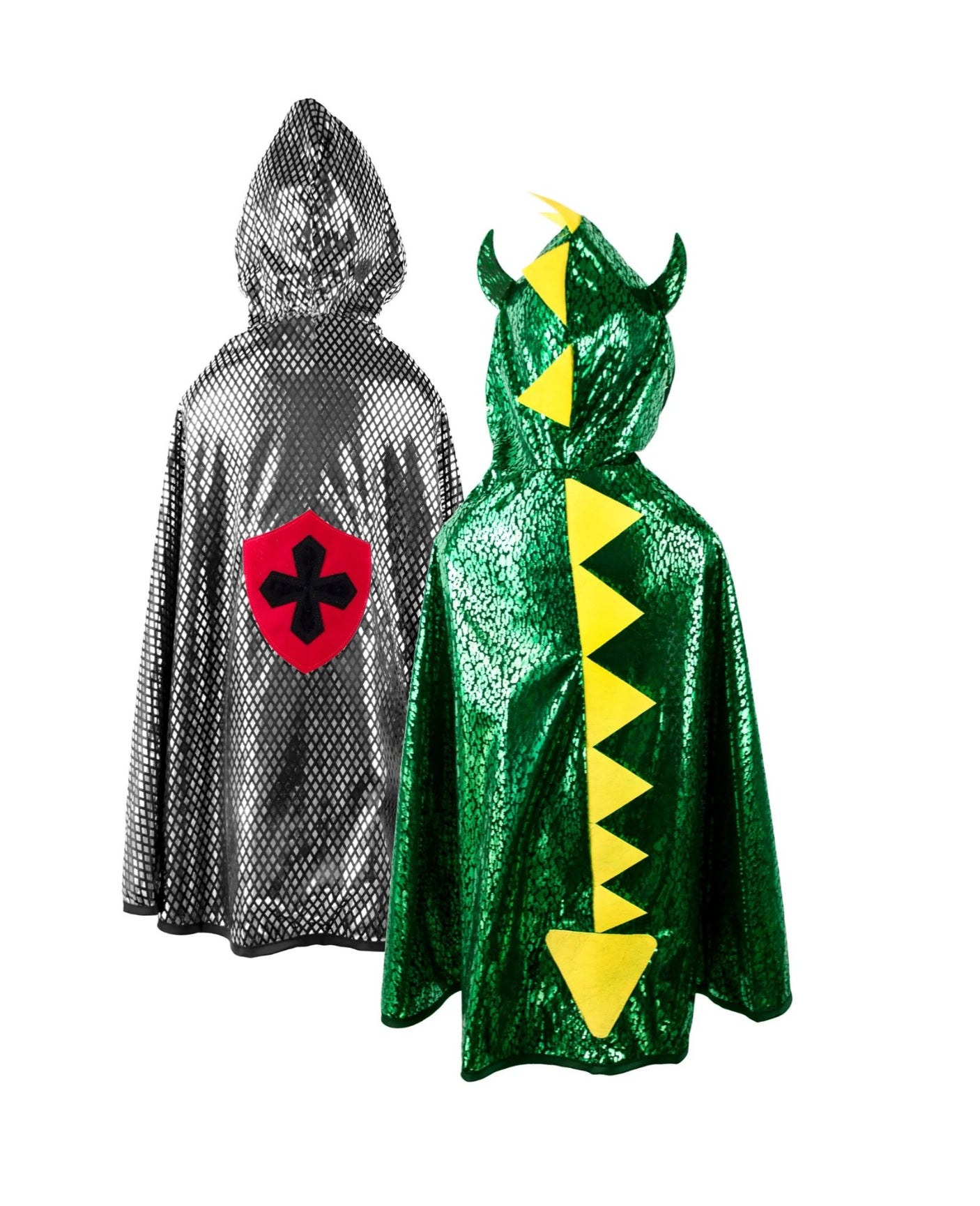 Great Pretenders - Reversible Dragon Knight Cape - Princess and the Pea Boutique