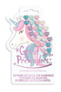 Great Pretenders - Rhinestone Royalty Stick On Earrings - Princess and the Pea Boutique