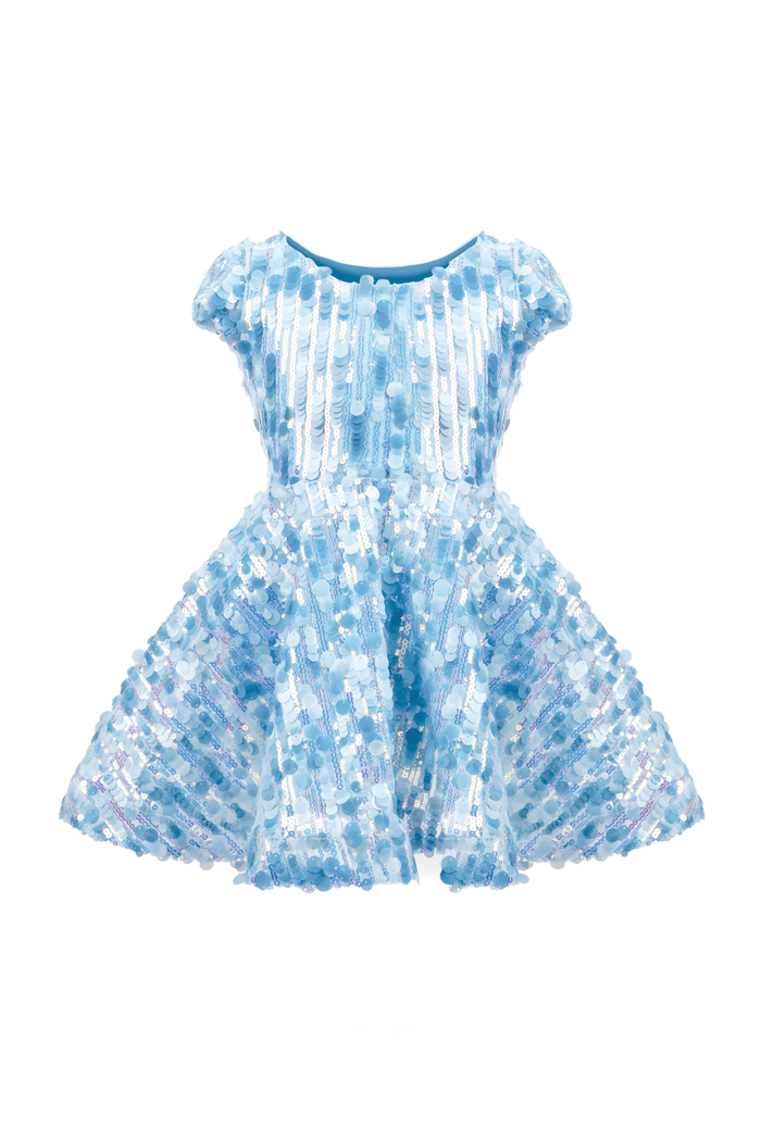 Great Pretenders - Sequins Concert Queen Dress - Blue - Princess and the Pea Boutique