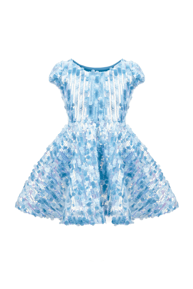 Great Pretenders - Sequins Concert Queen Dress - Blue - Princess and the Pea Boutique