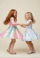 Great Pretenders - Sorbet Swirl Skater Dress - Princess and the Pea Boutique